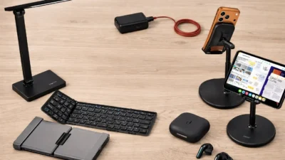 Affordable student gadgets under $50 on study desk