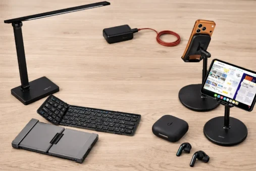 Affordable student gadgets under $50 on study desk